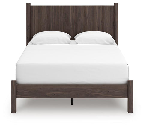 Pamytta Panel Platform Bed, Dresser, Mirror, Chest and Nightstand