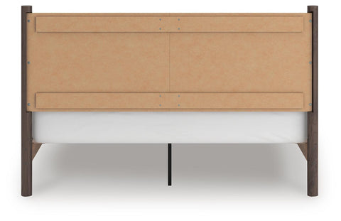Pamytta Panel Platform Bed, Dresser, Mirror and Chest