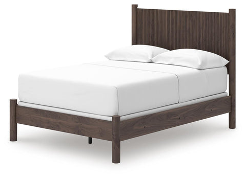 Pamytta Panel Bed, Dresser, Mirror, Chest and Nightstand