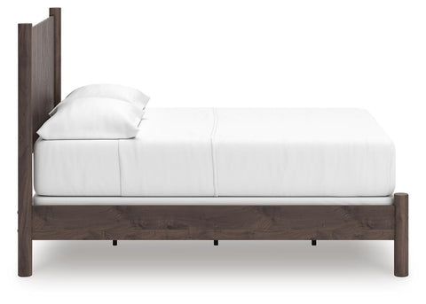 Pamytta Panel Bed, Dresser, Mirror and Nightstand