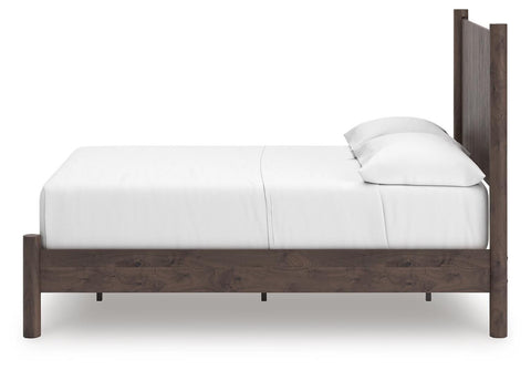Pamytta Panel Platform Bed, Dresser, Mirror, Chest and Nightstand