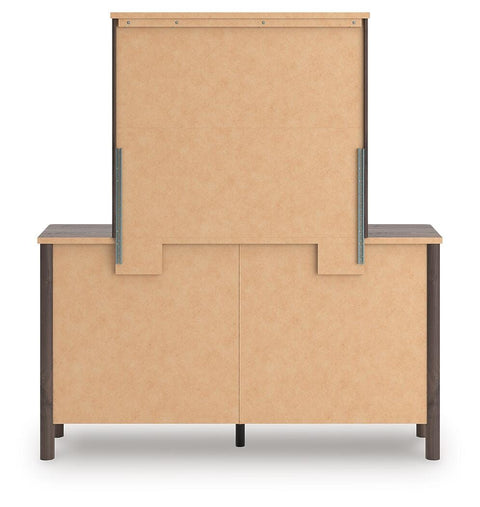 Pamytta Panel Platform Bed, Dresser, Mirror, Chest and Nightstand