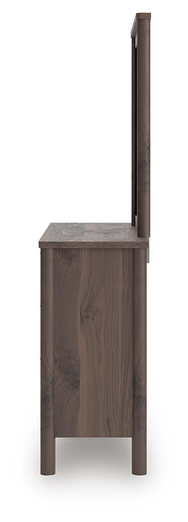 Pamytta Panel Bed, Dresser and Mirror