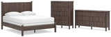 Pamytta Panel Bed, Dresser and Chest