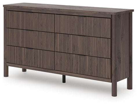 Pamytta Panel Platform Bed and Dresser