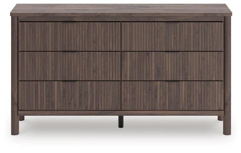 Pamytta Upholstered Panel Bed and Dresser