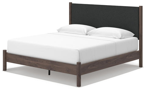 Pamytta Panel Bed, Dresser, Mirror and Nightstand