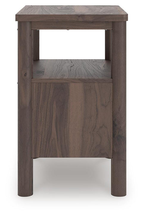 Pamytta Upholstered Panel Platform Bed, Dresser, Mirror, Chest and Nightstand
