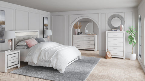 Altyra Panel Bed, Dresser and Mirror
