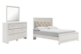 Altyra Panel Bed, Dresser and Mirror