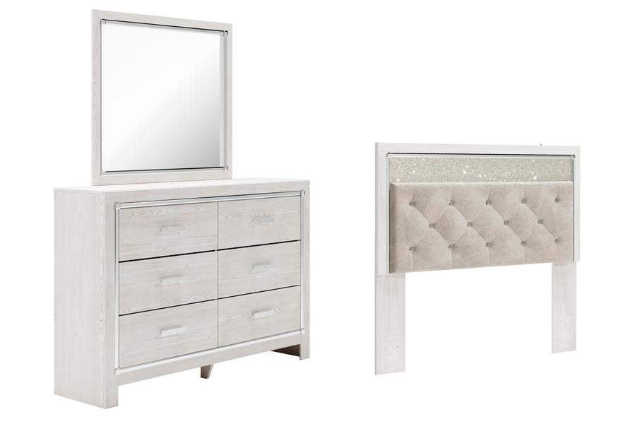 Altyra Panel Headboard, Dresser and Mirror