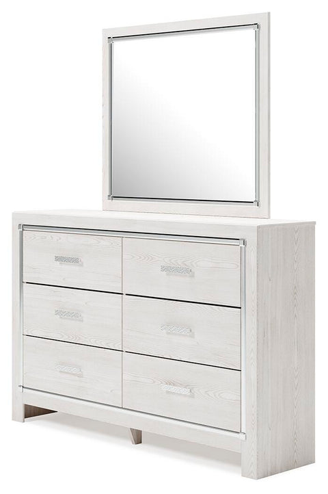 Altyra Storage Bed, Dresser Mirror, Chest and 2 Nightstands