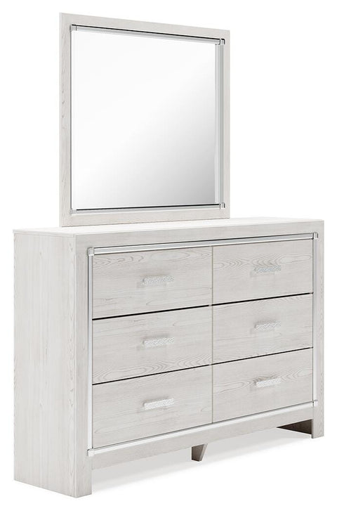 Altyra Panel Bed, Dresser and Mirror