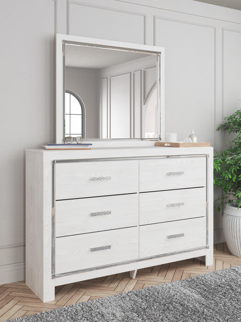 Altyra Storage Bed, Dresser Mirror, Chest and 2 Nightstands
