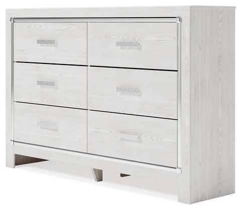 Altyra Panel Bed, Dresser, Chest and 2 Nightstands