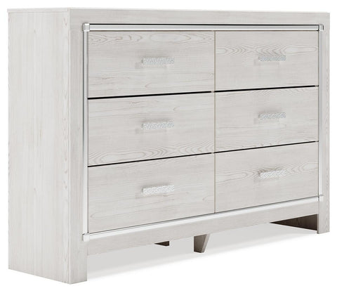 Altyra Panel Bed, Dresser, Chest and 2 Nightstands