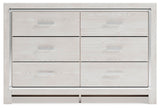 Altyra Upholstered Panel Bed, Dresser and Nightstand