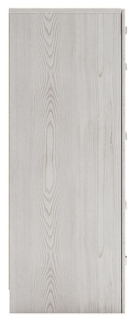 Altyra Upholstered Panel Bed, Dresser and Nightstand