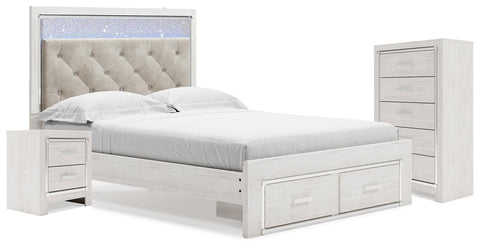Altyra Storage Bed, Chest and Nightstand