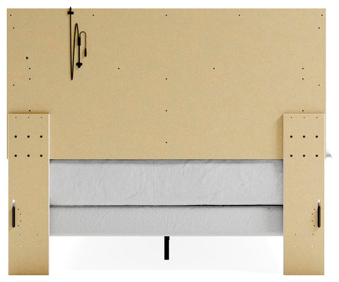 Altyra Upholstered Panel Bed, Dresser, Mirror, and Nightstand