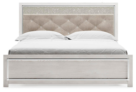 Whitaker Panel Bed, Dresser, Mirror and Nightstand