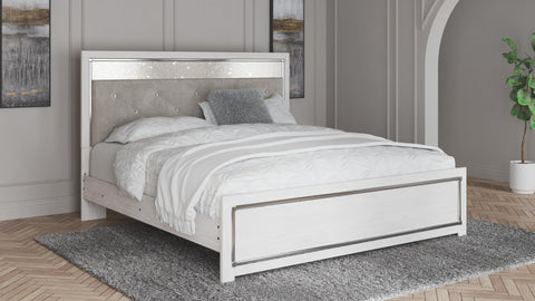 Altyra Panel Headboard with Dresser