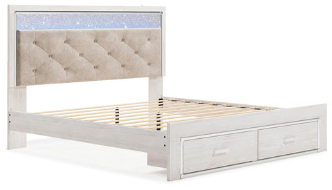 Altyra Storage Bed, Dresser, Mirror, Chest and Nightstand