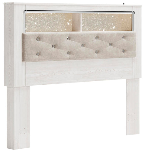 Altyra Bookcase Headboard, Dresser and Mirror