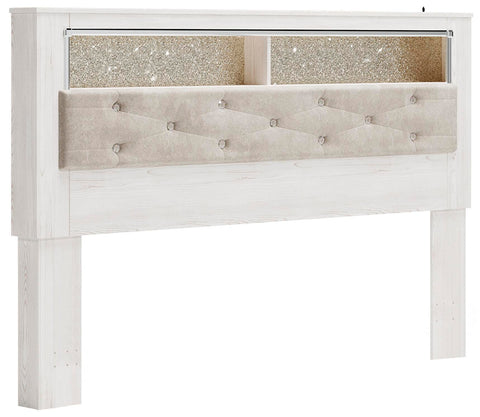 Altyra Bookcase Headboard, Dresser and Mirror