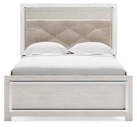 Altyra Panel Bed, Dresser, Chest and 2 Nightstands
