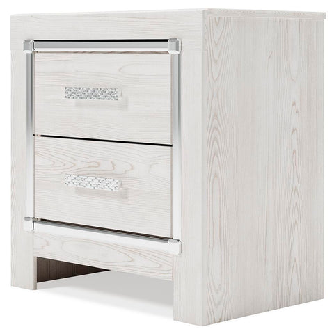Altyra Panel Bed, Dresser, Chest and 2 Nightstands