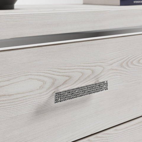 Altyra Upholstered Panel Bed, Dresser, Mirror, and Nightstand