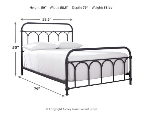 Nashburg Metal Bed