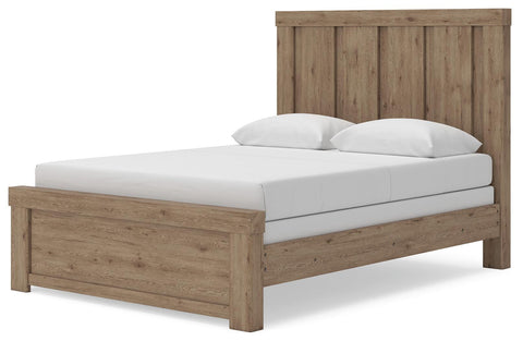 Oliandon Panel Bed, Dresser and Mirror