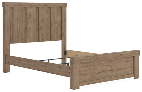 Oliandon Panel Bed, Dresser, Mirror and Chest
