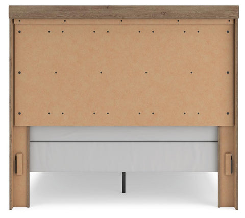 Oliandon Panel Bed, Dresser and Mirror