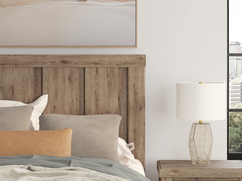 Oliandon Panel Storage Bed and Dresser