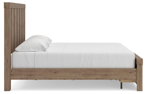 Oliandon Panel Storage Bed, Chest and Nightstand