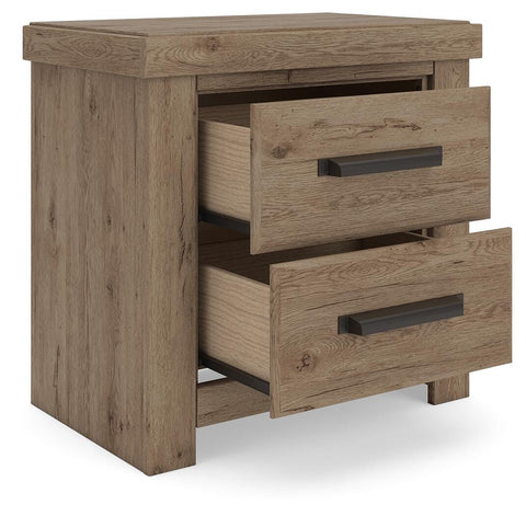 Oliandon Panel Bed, Chest and Nightstand