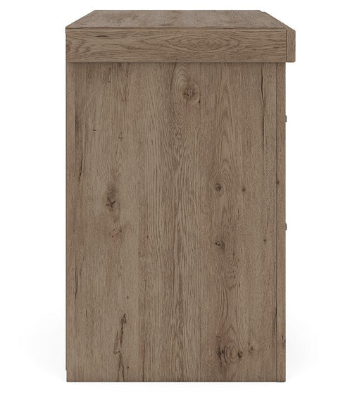 Oliandon Panel Bed, Dresser, Mirror, Chest and Nightstand