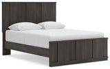 Shaehartin Panel Platform Bed, Dresser and Mirror
