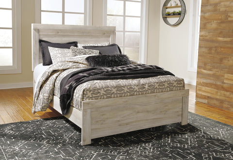 Bellaby Panel Bed with Mirrored Dresser and 2 Nightstands