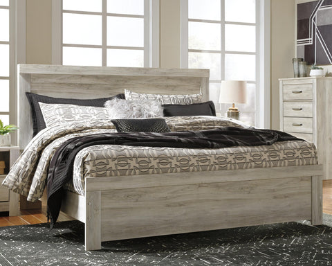 Bellaby Panel Bed with Mirrored Dresser