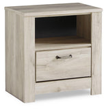 Bellaby Crossbuck Panel Bed and 2 Nightstands