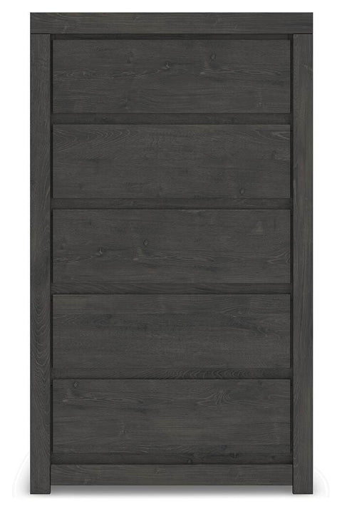 Fraluna Panel Storage Bed, Dresser, Mirror and Chest