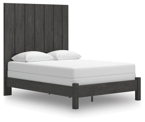 Fraluna Panel Bed, Dresser, Mirror, Chest and Nightstand
