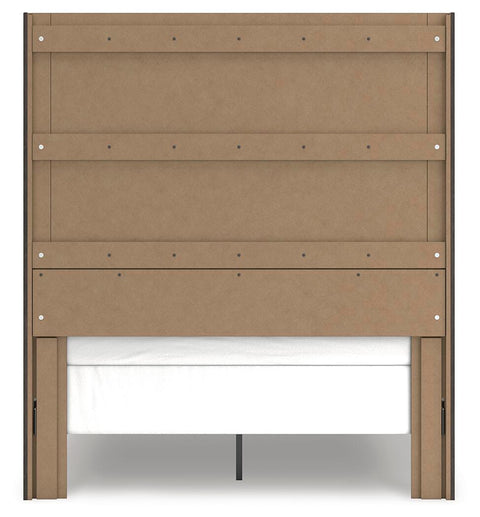 Fraluna Panel Bed, Dresser, Mirror, Chest and Nightstand