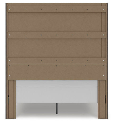 Fraluna Panel Storage Bed, Dresser, Mirror and Chest