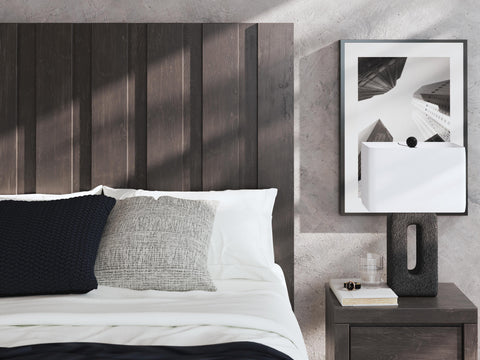 Fraluna Panel Storage Bed, Dresser, Mirror and Chest