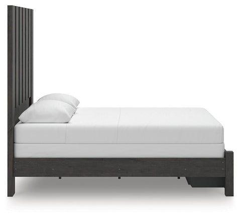 Fraluna Panel Storage Bed, Dresser and Nightstand